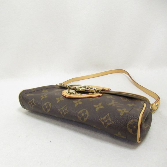 LOUIS VUITTON Coated Canvas Monogram Shoulder Bag Brown M40122 - Picture 5 of 11